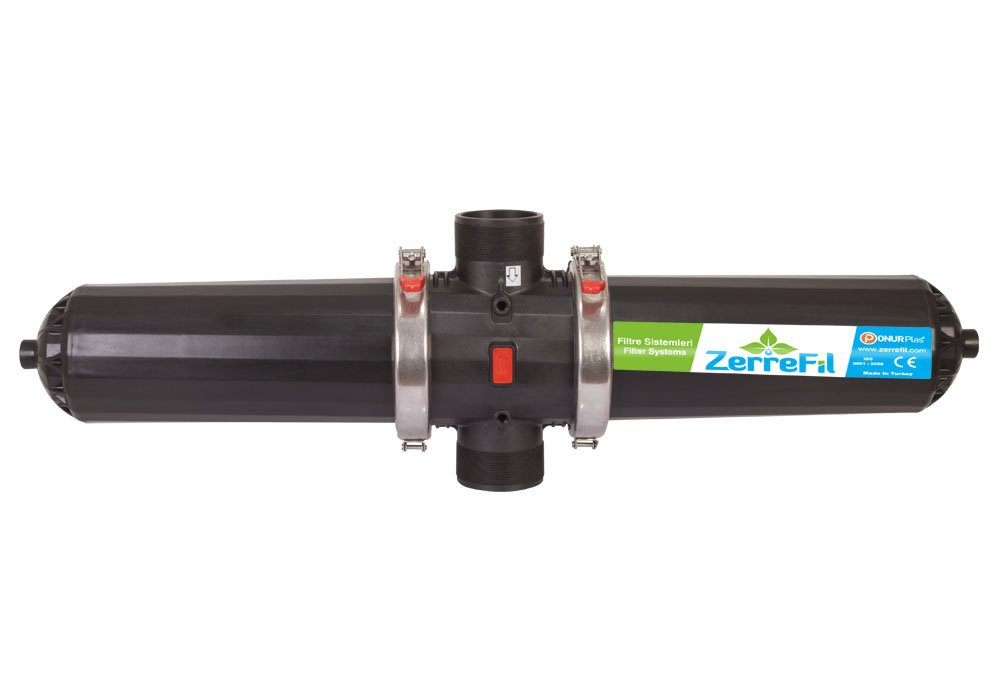 Flanşlı Galvaniz Kelepçeli Disk ve Elek Double Filtre
